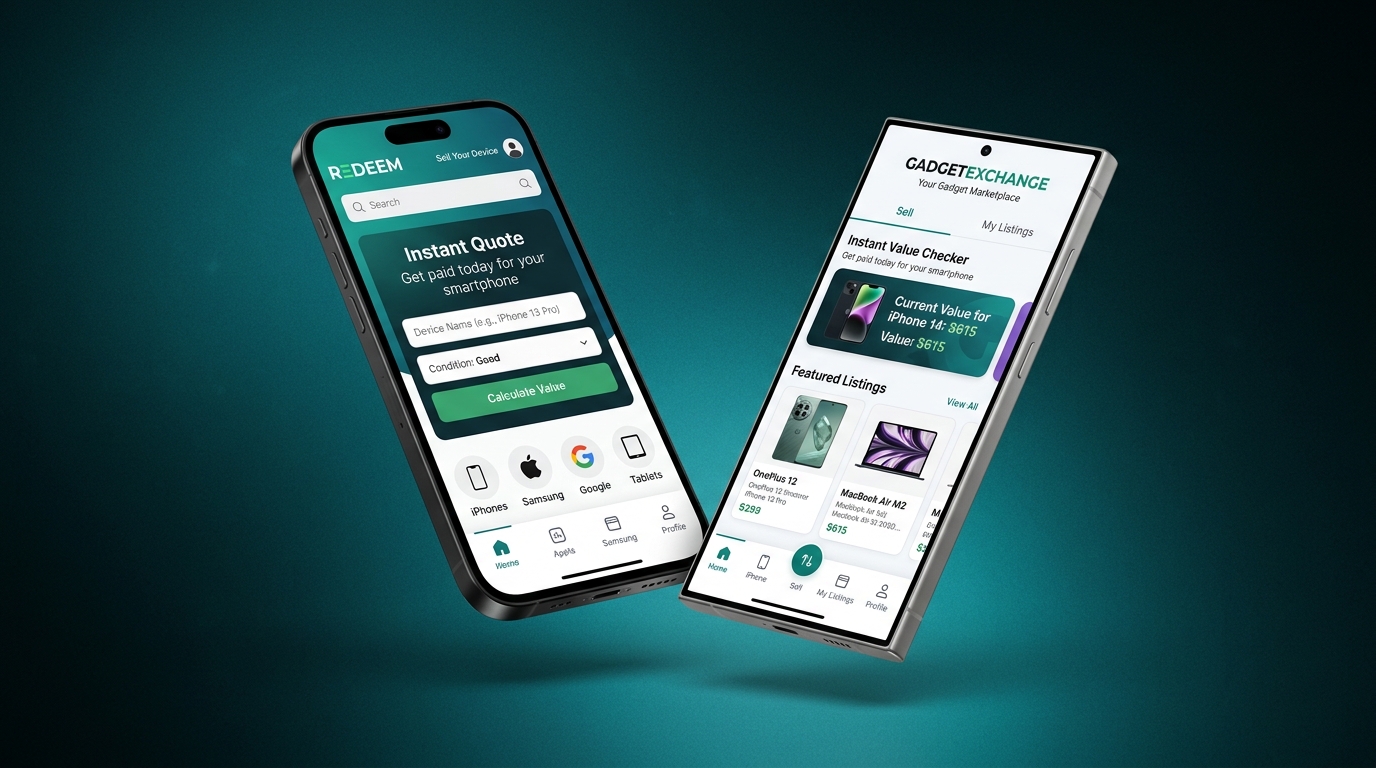 Renued Selling App Mockup